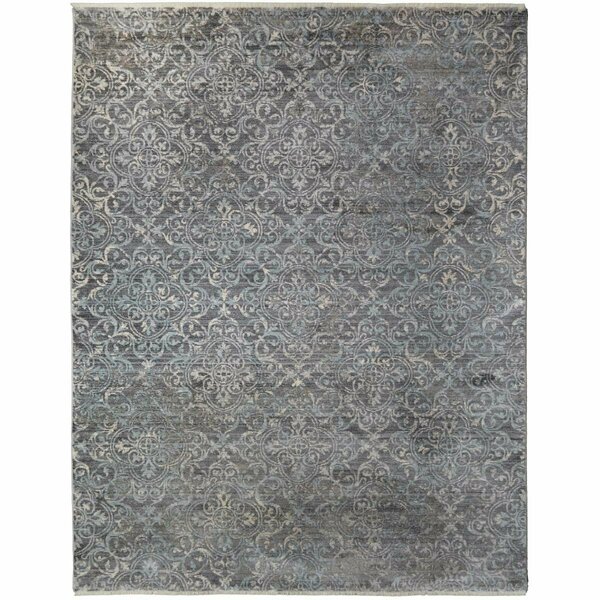 Mayberry Rug 5 ft. 3 in. x 7 ft. 3 in. Windsor Polis Area Rug, Gray WD4106 5X8